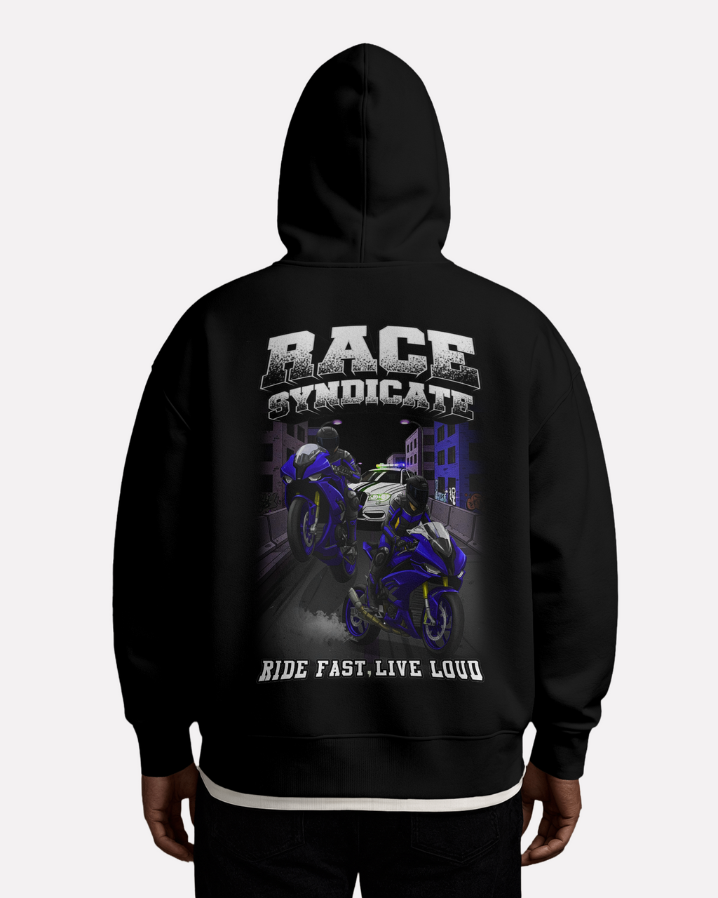 STREET RACER Oversized Hoodie
