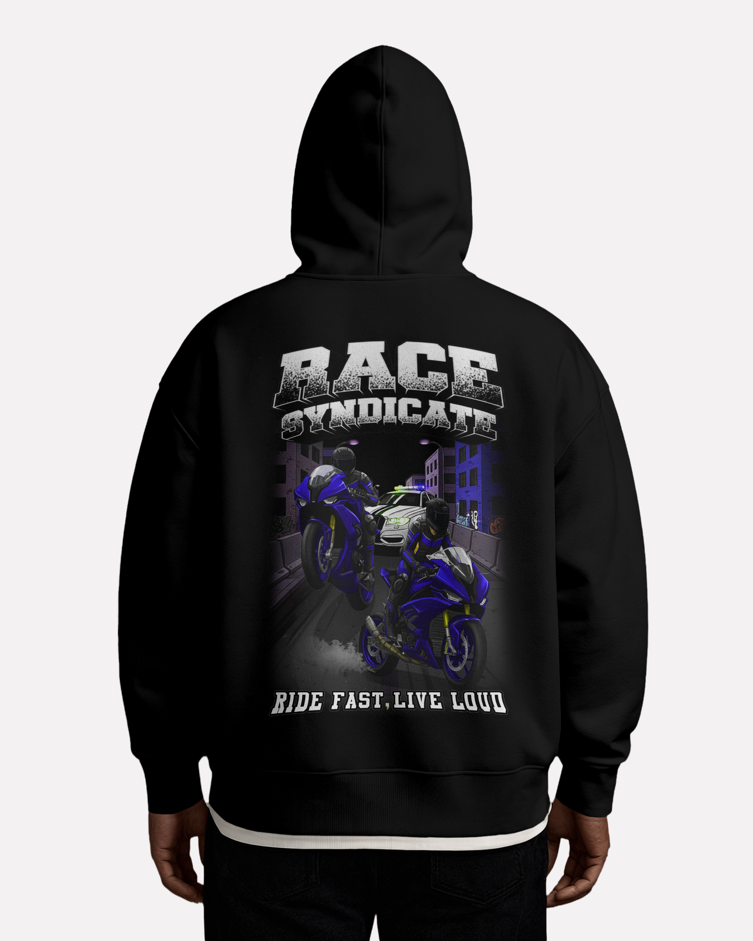STREET RACER Oversized Hoodie