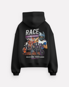 RACE SYNDICATE Oversized Zipper Hoodie