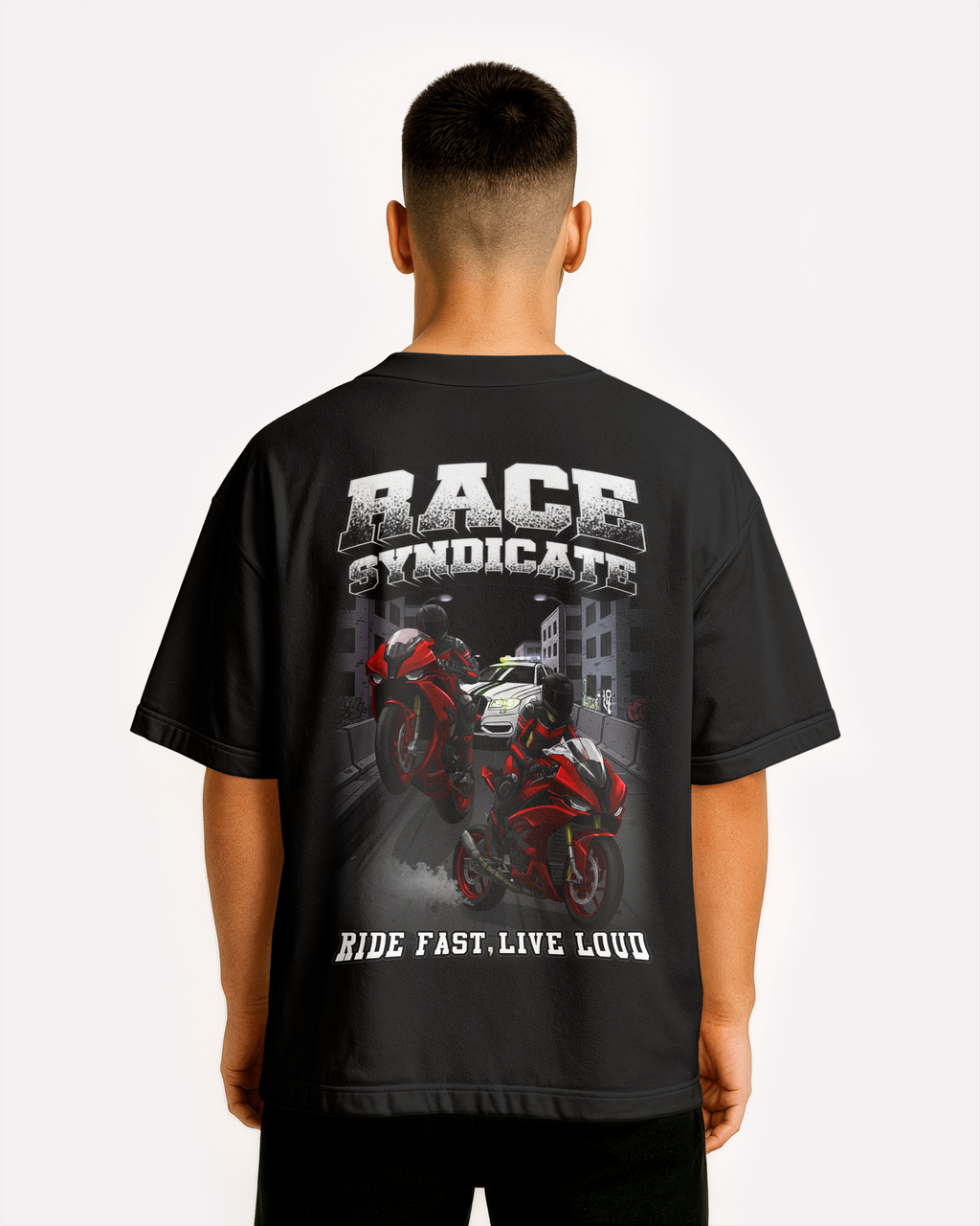 STREET RACER Oversized Shirt