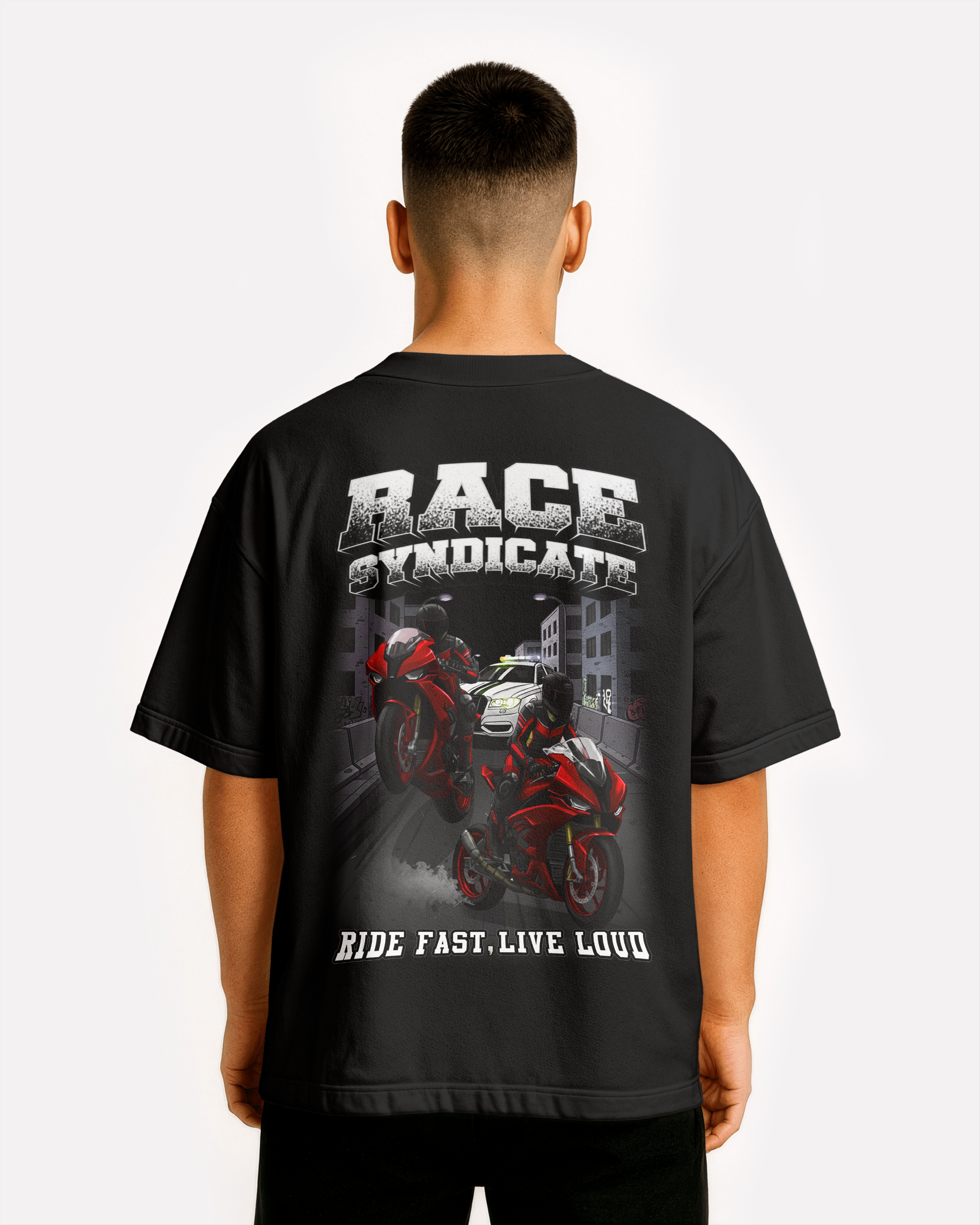 STREET RACER Oversized Shirt