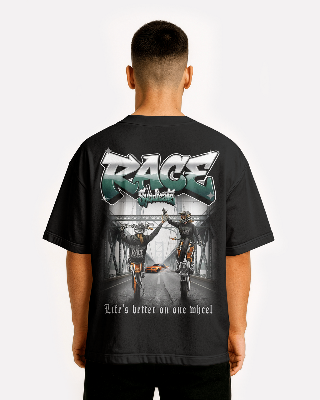 WHEELIE CREW Oversized Shirt