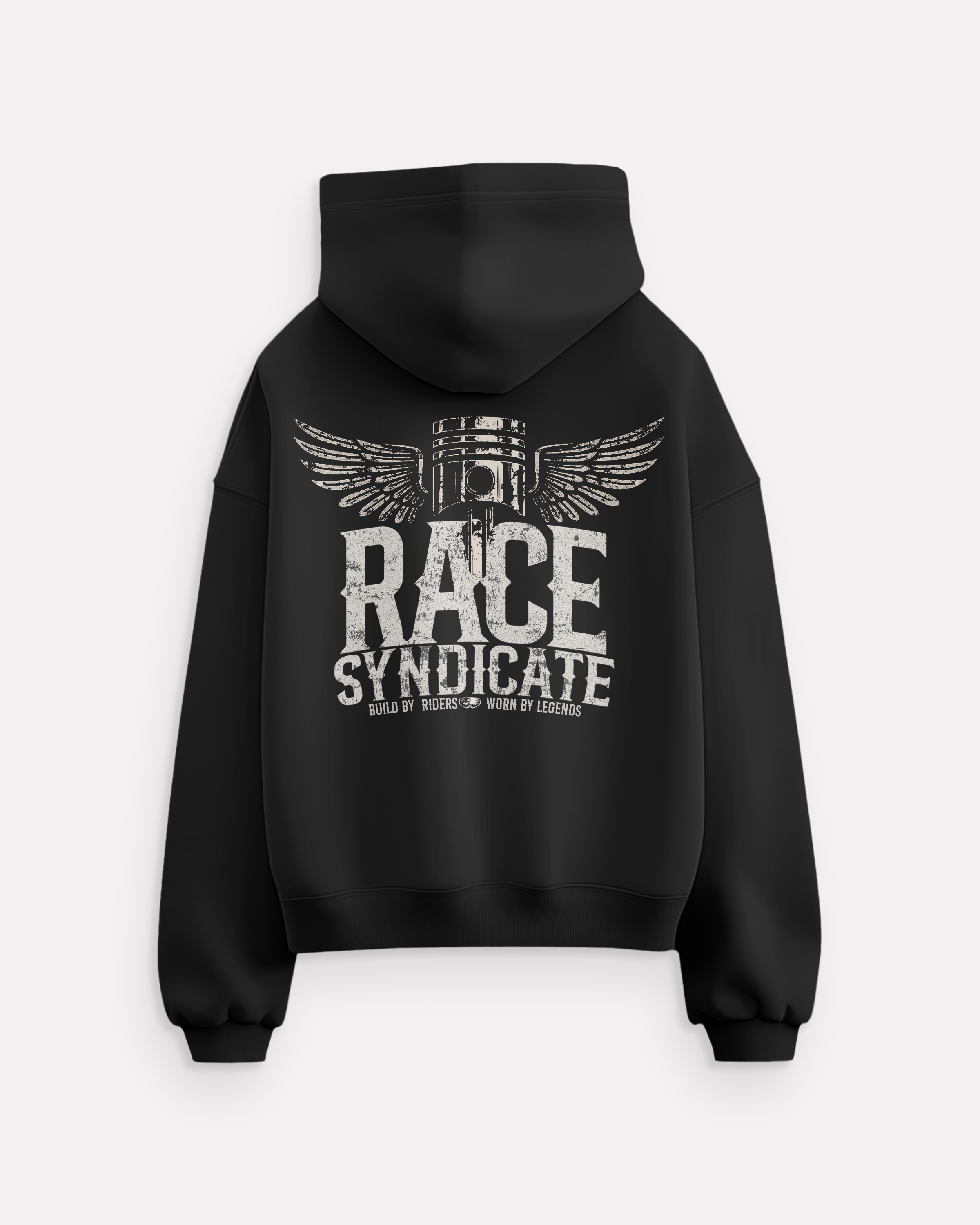 BASIC Oversized Zipper Hoodie