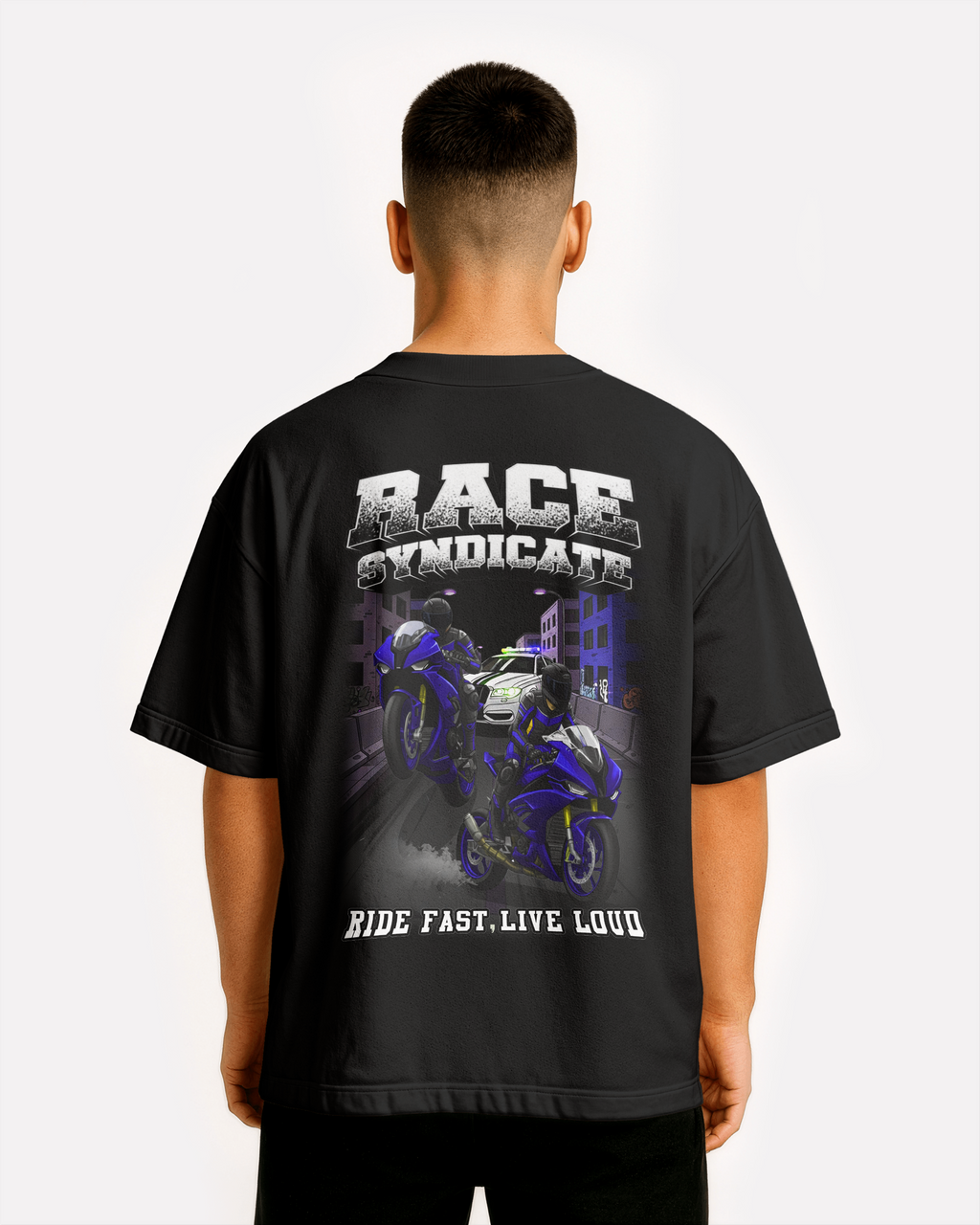 STREET RACER Oversized Shirt